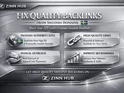fix quality backlinks from swedish domains
