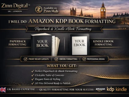 do amazon KDP book formatting