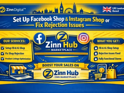 Set up Facebook shop and Instagram shop or fix rejection issues