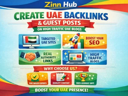 create uae backlinks or uae guest post on high traffic uae blogs