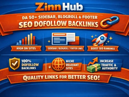 create da 50 plus sidebar blogroll footer SEO dofollow backlinks