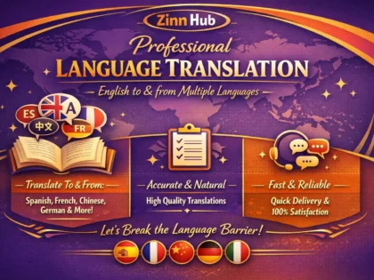 do language translation to and from english to multiple languages