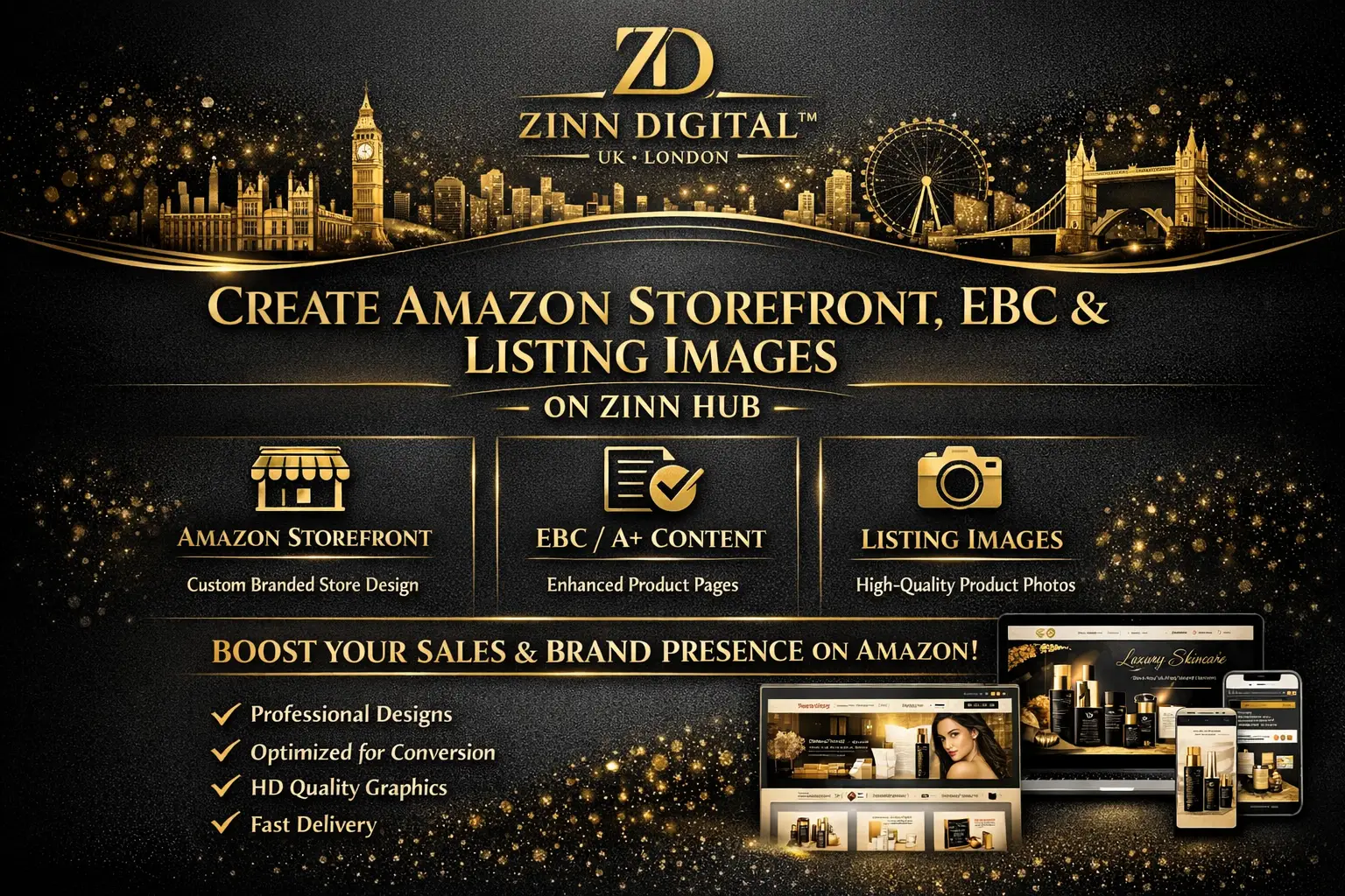 Create Amazon Storefront, Ebc Or A+ Content And Listing Images 1 Create Amazon Storefront