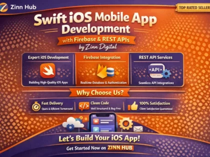Swift iOS mobile app development with Firebase and REST APIs by Zinn Digital ™