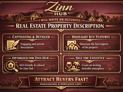 write an accurate real estate property listing description