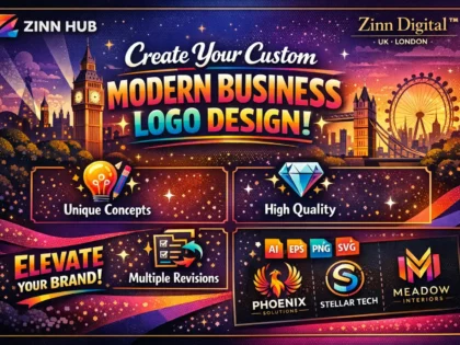 Create Your Custom Modern Business Logo Design