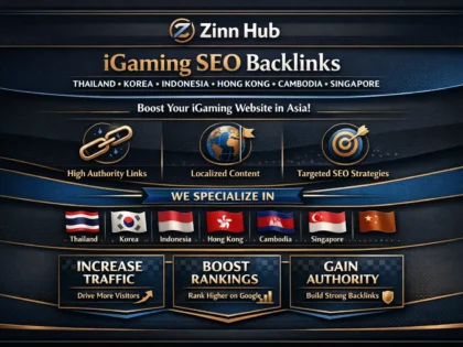 do igaming thailand korea indonesia hong kong cambodia singapore seo backlinks