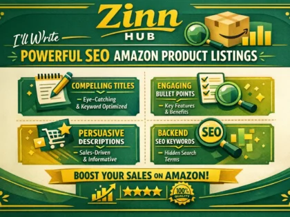 write powerful SEO amazon product listings