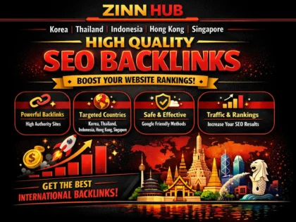 Create Korea Thailand Indonesia Hong Kong Singapore High Quality Seo Backlinks