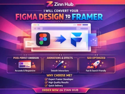 convert your figma design to framer