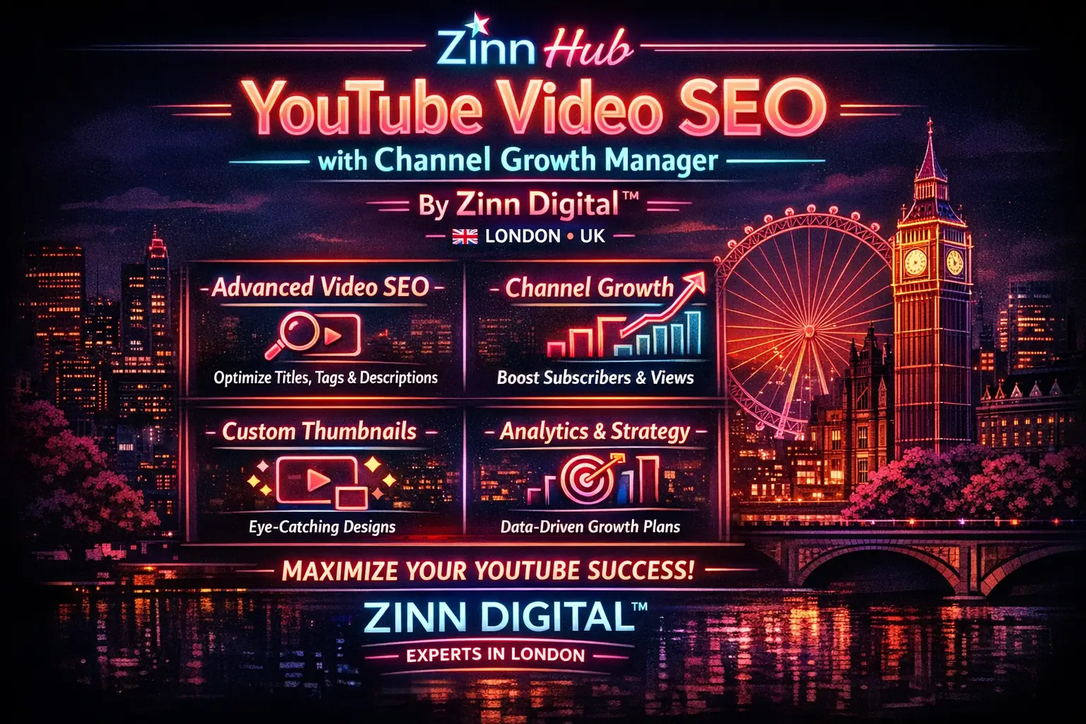 Youtube Video Seo With Channel Growth Manager - Zinn Digital ™ 1 Youtube Video Seo With Channel Growth Manager - Zinn Digital ™