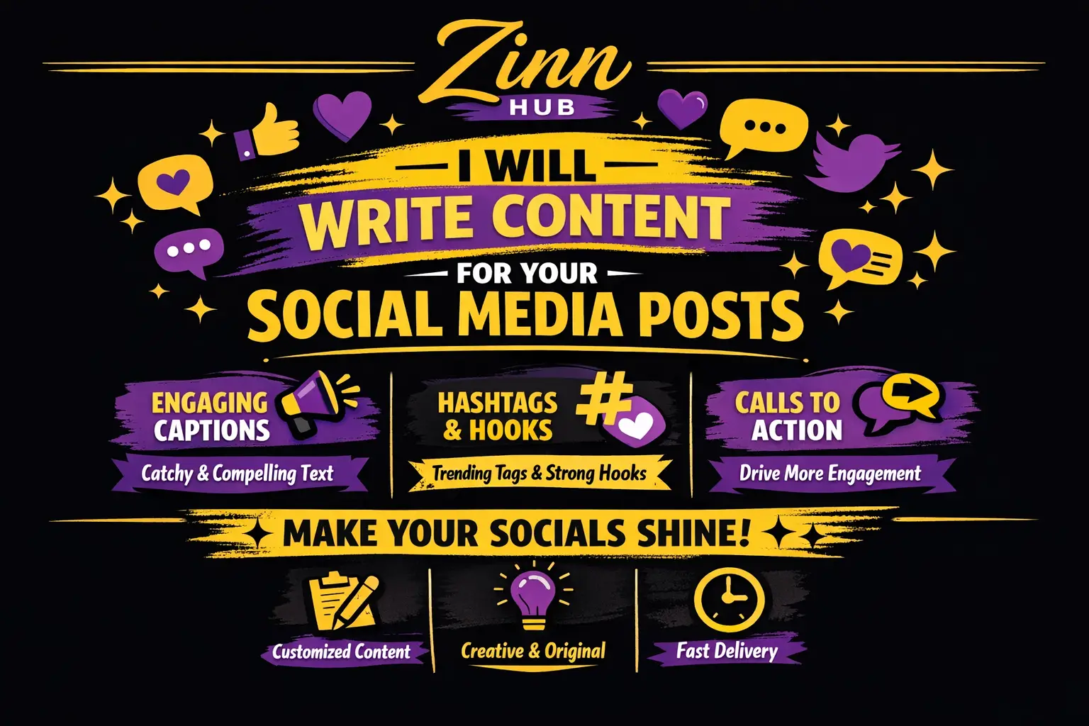 Write Content For Your Social Media Posts 1 Write Content For Your Social Media Posts