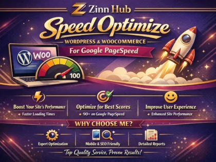speed optimize wordpress woocommerce website for google pagespeed