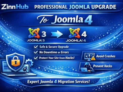 Do Professional Joomla Upgrade To Joomla 4  Avoid Crashes Hacks