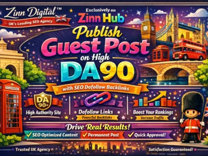 Publish guest post on high DA90 with SEO dofollow high authority backlinks