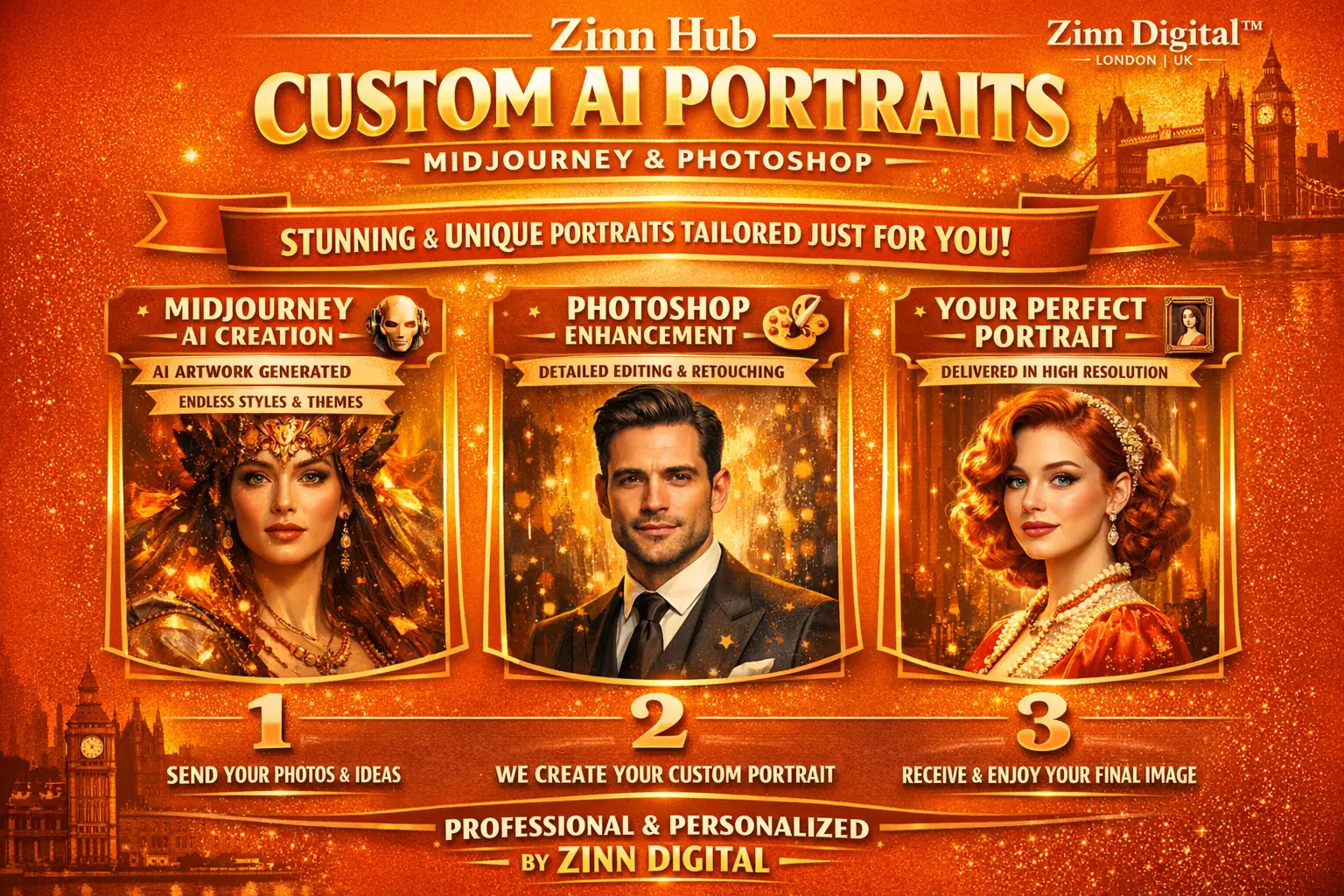 Create Custom Ai Portraits In Midjourney And Photoshop 1 Create Custom Ai Portraits In Midjourney And Photoshop