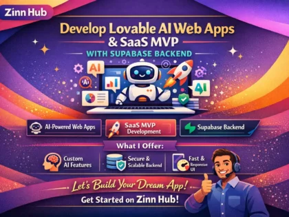 develop lovable ai web apps