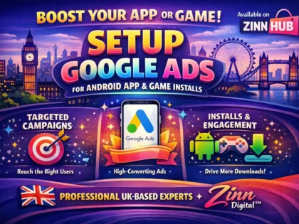 Setup Google Ads campaigns for Android app and game installs