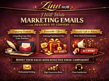 write marketing emails designed to convert