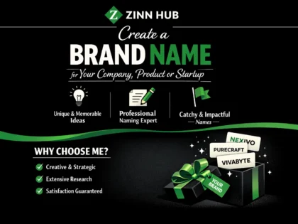 create a brand name for your company
