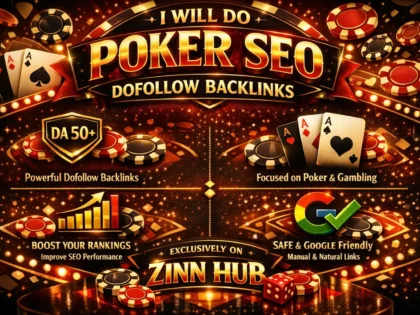 do poker SEO dofollow backlinks
