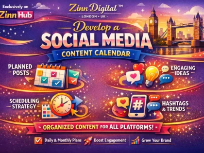 develop a social media content calendar