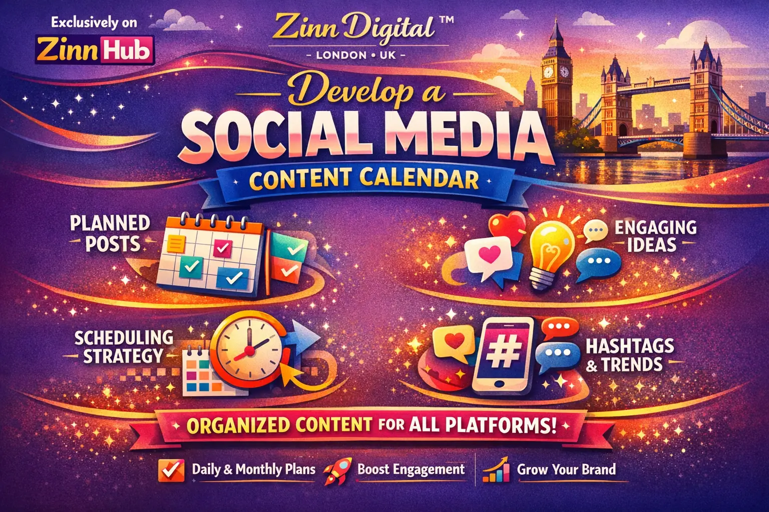 Develop A Social Media Content Calendar 1 Develop A Social Media Content Calendar