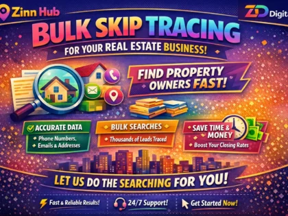 do bulk skip tracing for your real estate business