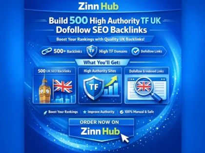 build 500 high authority tf uk dofollow seo backlinks