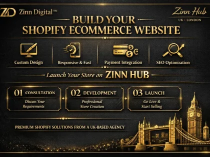 Build Your Shopify Ecommerce Website