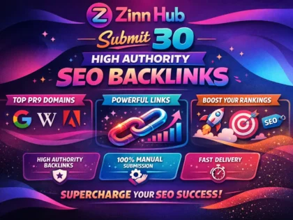 Submit 30 Pr9 High Authority Seo Backlinks
