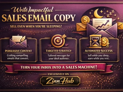 write impactful sales email copy to help you sell even when you are sleeping