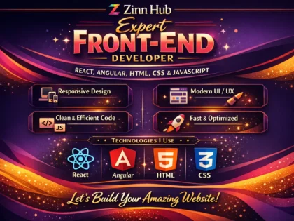 Front-end developer: React