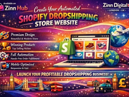 Create Your Automated Shopify Dropshipping Store Website