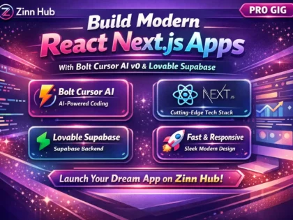 build modern react  next js apps using bolt cursor ai v0 lovable supabase