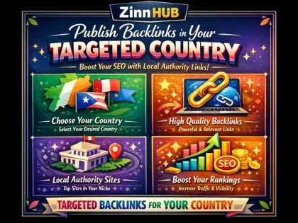 Publish Backlinks On Your Targeted Country
