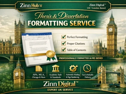 Format A Thesis Or Dissertation In Microsoft Ms Word Document