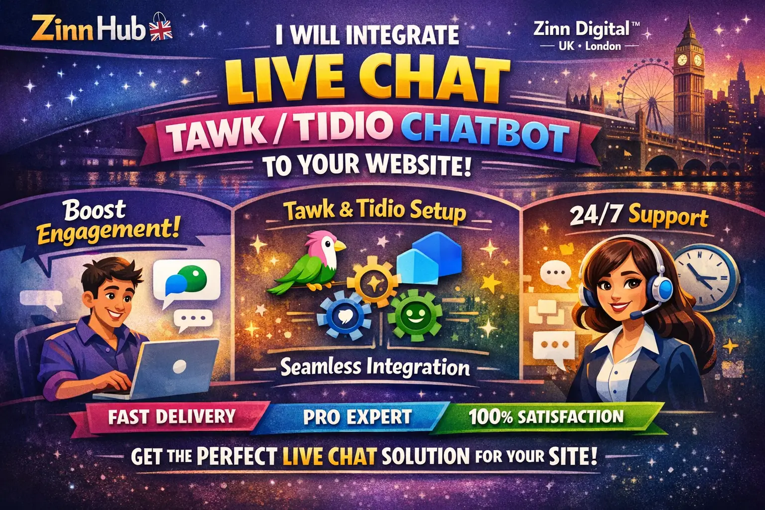 Integrate Live Chat Tawk Tidio Chatbot To Your Website 1 Integrate Live Chat Tawk Tidio Chatbot To Your Website