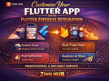Customise Your Flutter App With Flutter Firebase Integration