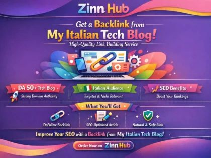 Create Backlink From My Italian Tech Blog, Link Building 2 Create Backlink From My Italian Tech Blog