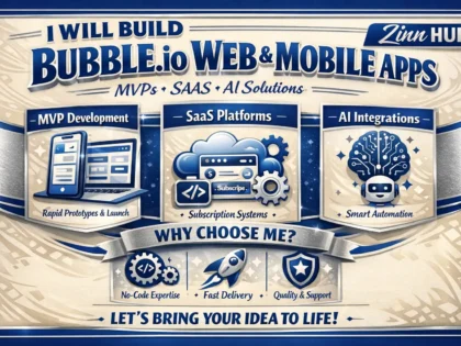build bubble io web and mobile apps mvps