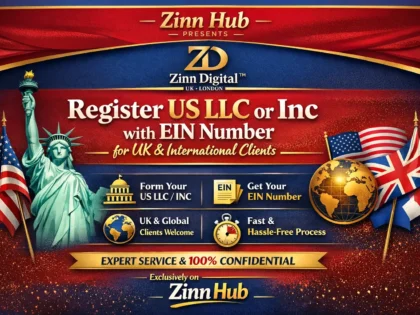 Register US LLC or Inc with EIN Number for UK and International Clients