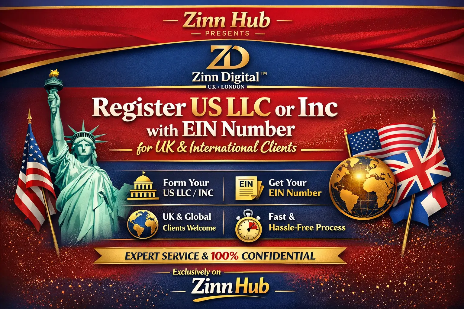Register Us Llc Or Inc With Ein Number For Uk And International Clients 1 Register Us Llc Or Inc With Ein Number For Uk And International Clients