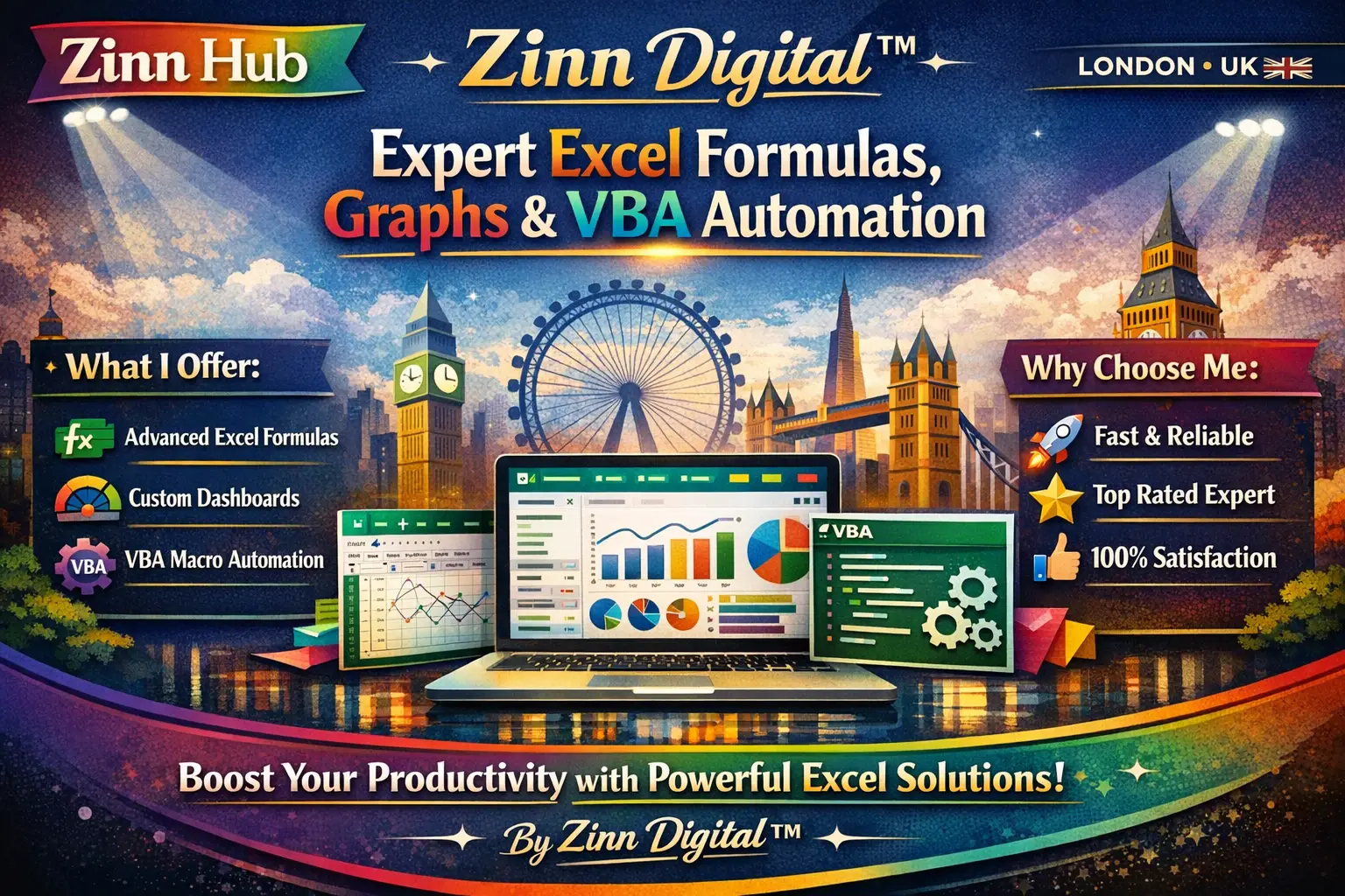 Expert Excel Formulas, Graphs, Dashboards &Amp; Vba Automation By Zinn Digital ™ 2 Graphs