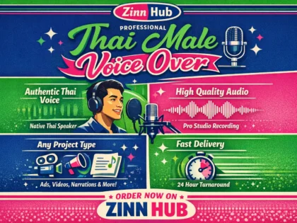 record thai male voice over