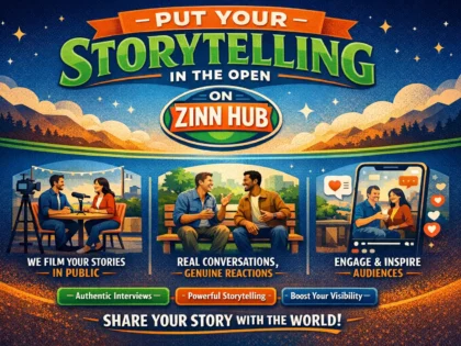 put your storytelling in the open
