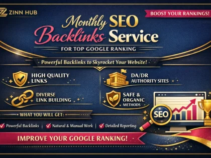 do monthly SEO backlinks service for top google ranking