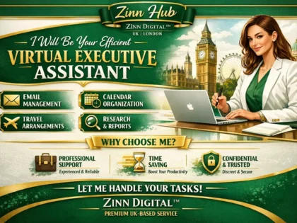 be your efficient virtual executive assistant