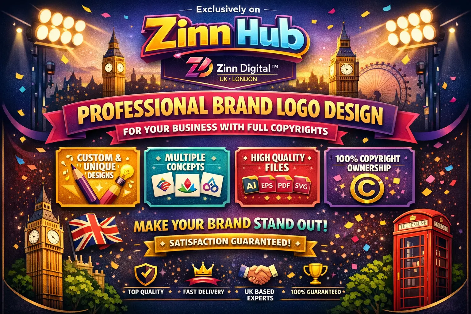 Professional Brand Logo Design For Your Business With Full Copyrights 2 Professional Brand Logo Design For Your Business With Full Copyrights - Image 2