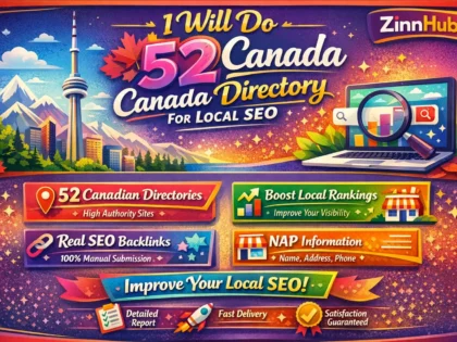 do 52 canada web directory for local SEO